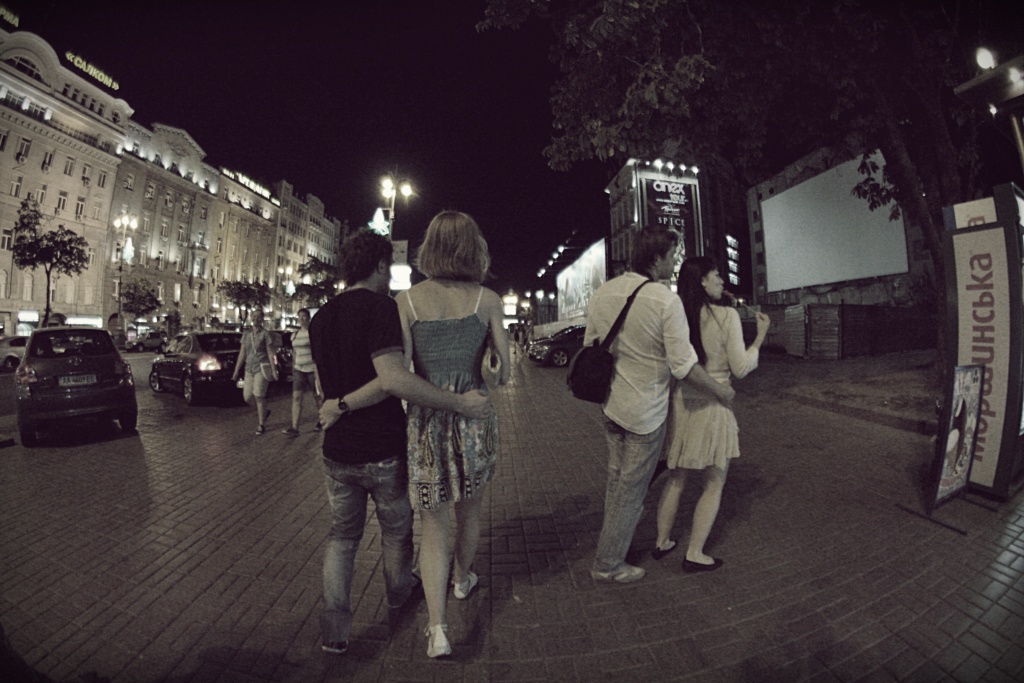 уличная фотография в Киеве
