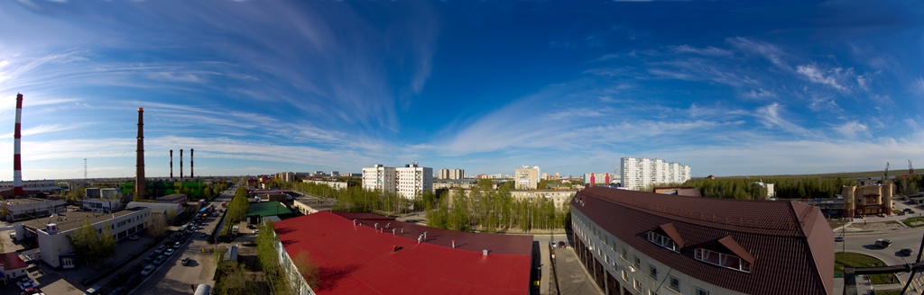 Панорама Нижневартовска